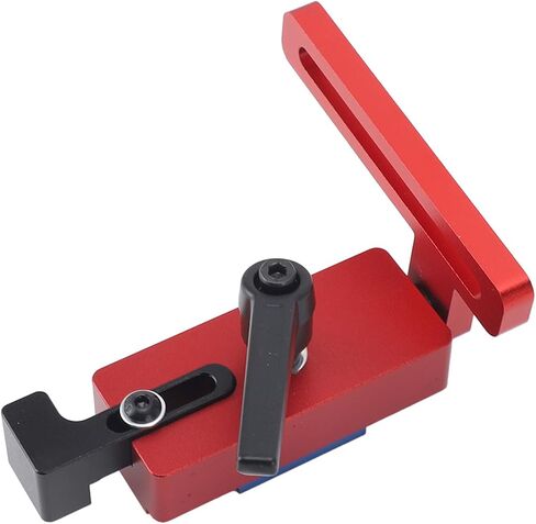 Miter Track Stop, Premium Aluminum 45 Type T Slot Woodworking Limiter with Rotatable Handle for Precision Positioning and Repeatable Cuts in Woodworking Projects in Saudi Arabia