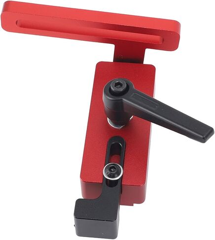 Miter Track Stop, Premium Aluminum 45 Type T Slot Woodworking Limiter with Rotatable Handle for Precision Positioning and Repeatable Cuts in Woodworking Projects in Saudi Arabia