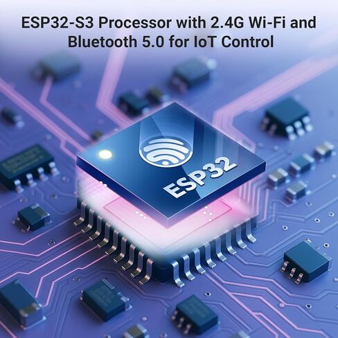 ELECROW ESP32 Display 800×480, 7 Inch HMI Basic ESP32 RGB TFT LCD Touch Screen with Acrylic Case, 32-Bit LX7 Dual-Core Processor, Up to 240MHz, Compatible with Arduino, LVGL, PlatformIO, MicroPython in Saudi Arabia