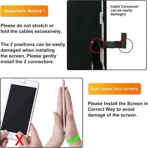 LL TRADER Screen Replacement for iPhone 13 Pro Max 6.7" LCD Retina FHD Display COF Touch Screen Digitizer with Repair Tool Kits, Waterproof Tape, Screen Protector (Truetone programable) new for USA in Saudi Arabia