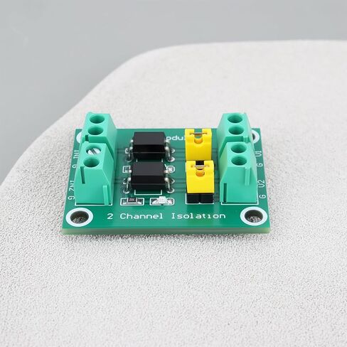 4 Pcs Circuit Board 2 Channel Optocoupler Isolation Board Module PC817 3.6-30V Fit for Sensors Actuators Power Supplies in Saudi Arabia