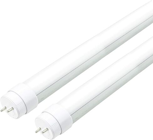 WYZM F15T8 LED Tube Light,7W 18inch/18 Length, 5000K Daylight White, T8 LED Replacement Tube Light, Rotatable End Caps,Frosted Cover, 85-265VAC (120V 2Pack) in Saudi Arabia