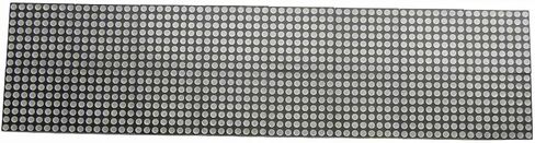 1pcs P4.75 F3.75 Red Color 304mm*76mm 64 * 16 Pixels Dot Matrix Indoor Monochrome LED Moving Display Module in Kuwait