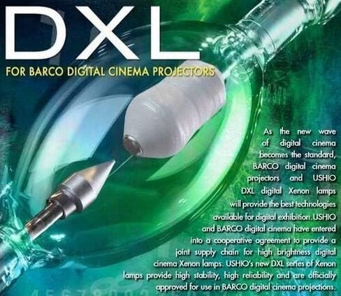Jaspertronics Ushio DXL-20SN3 2000W Xenon Short Arc Lamp for NEC NC1200C NC1600C NC2000C in Kuwait