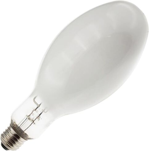 بديل لمصباح GE HR250WDX37 - 250W Mercury Vapor HID، قاعدة E39 Mogul، لمبة بيضاء ED28، لمبة إضاءة بديلة للتفريغ عالية الكثافة 3300K بيضاء ساطعة in Kuwait