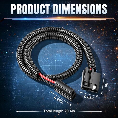 070-2000-00 PTO Clutch Pigtail Wire Harness Kit for Bad Boy Mower | Rugged corrugated loom,Weather & abrasion resistant,Fully enclosed wiring,Plug-and-play swap,Hassle-free install in Kuwait