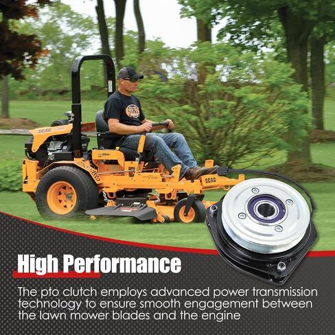 GT3.5-MC07 Electric PTO Clutch Compatible with Scag Tiger Cub (STC/SMTC), Wildcat (SMWC/STWC), and Turf Tiger (STT 22-27HP) Zero Turn Mower, Replaces # 461398, 461527, 461592, 461660, 461715 in Saudi Arabia
