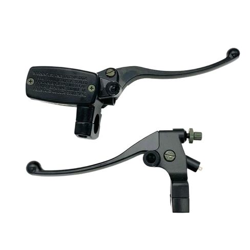 Motorcycle Clutch Lever Front Master Cylinder Hydraulic Brake Lever 25mm Compatible with Steed 600 400 VT600 VT750(1 Pair-S) in Kuwait
