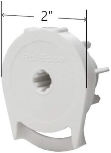 RollEase R8 Roller Shade Clutch for 1.5" Tube (R8C14W) (White) in Kuwait