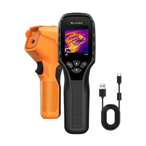 GT14S Thermal Imaging Camera with Edge Enhancement,Infrared Camera with Thermometer Mode, -4°F to 1202°F Range, 25Hz Image Frequency, 14H Runtime, 240g Compact Design in Kuwait