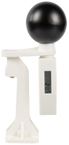 ECOWITT WN38 Black Globe ميزان الحرارة، درجة حرارة الكرة الأرضية الرطبة، مجموعة مراقبة الضغط الحراري، تحتاج إلى الاقتران مع البوابة/المحور in Kuwait