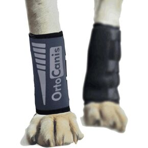 Ortocanis - Carpal Brace for Dogs with Arthrosis. Ligament or Tendon Injuries. or Agility Dogs. Size XXS