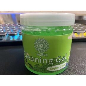 Dust Cleaning Gel for Car Interior, 5.6 Ounce, Repeated Use, Skin-Friendly, Easy to Remove Dust, Stains, Oil, Smudges - Green