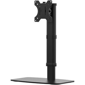 Monoprice Free Standing Single Monitor Desk Mount for Monitors Up to 27 Inches | Easy Height-Adjustable - Workstream Collection