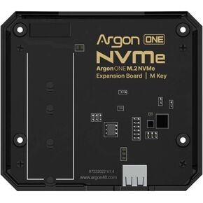 Argon ONE M.2 NVME Expansion Board for Raspberry Pi 4 | Supports M-Key M.2 NVME SSD | Only Compatible with Argon ONE V2 Cases