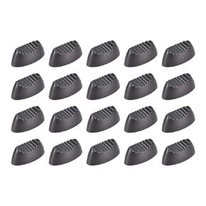 uxcell 24mmx12mmx11mm Console Mixer Slider Fader Knobs Replacement for Potentiometer Black 20pcs