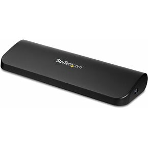 StarTech.com Dual Monitor USB 3.0 Laptop Docking Station with HDMI/DVI/VGA, 3x USB-A Hub, GbE, Audio, Universal Type-A Dock for Windows/macOS/ChromeOS - TAA Compliant (USB3SDOCKHDV)