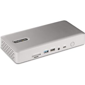 StarTech.com Thunderbolt 4 Multi-Display Docking Station, Quad/Triple/Dual Monitor Dock, 2X HDMI/2x DP, 7X USB Hub, 2.5Gb Ethernet, 98W PD