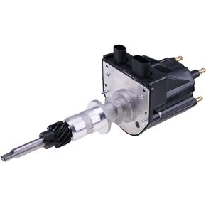 WQSING Ignition Distributor 817377 1331330 1103782 986653 Compatible with Hyster Forklift MerCruiser OMC Volvo Penta 3.0L 4 Cylinder GM Engine with Delco EST 18-5475 12532 3854264