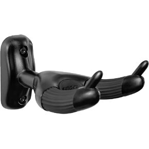 WINGO Guitar Wall Hanger, Unique Design Guitar Wall Mount Hook Holder Stand for Acoustic Electric and Bass Guitars, Mandolin Banjo.