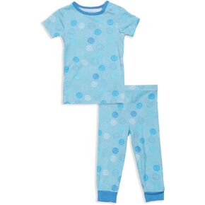 Magnetic Me blue smile no drama pajama short sleeve set
