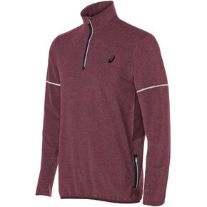 ASICS Men's Lightweight Fleece 1/2 Zip Jacket
