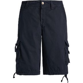 Men Cargo Shorts Classic Casual Cotton Relaxed Fit Pants with 8 Pockets for Summer Work Hiking Fishing Cargo Short…