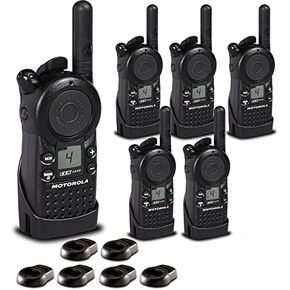 6 x Motorola CLS1410 UHF 1 W 4-Channel 2-Way Radio (CLS1410) - 6 Pack Bundle