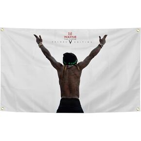 ملصق ديكور غرفة نسيج جمالي مقاس 3x5 قدم من Rap Lil مع 4 حلقات نحاسية لغرفة النوم وغرفة المعيشة in Kuwait