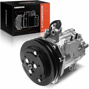 A-Premium Air Conditioner AC Compressor with Clutch Compatible with Chrysler Plymouth & Dodge Dakota B150 B250 B350, D150 D250, Ramcharger W100
