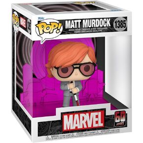 Funko POP! Deluxe: Daredevil 60th Anniversary – Matt Murdock With Radar - Daredevil - Marvel Comics - Collectable Vinyl Figure - Gift Idea - Official Merchandise - for Kids & Adults - Comic Books Fans