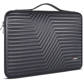 DOMISO 17 inch Laptop Sleeve with Handle Shockproof Waterproof EVA Protective Case for 17.3" Dell/MSI GS73VR Stealth Pro/IdeaPad 320 321/HP Envy 17/LG Gram 17"/ROG Strix GL702VS