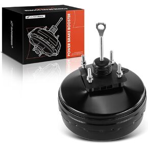 A-Premium Vacuum Power Brake Booster Compatible with Select Chevrolet & GMC & Cadillac Models - Silverado 1500, Tahoe, Suburban, Avalanche, Sierra, Yukon, Yukon XL 1500/2500, Escalade, Escalade ESV