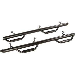 Rugged Ridge | Spartan Nerf Bar Kit, Textured Black | 11596.04 | Fits 2018-2024 Jeep Wrangler JL