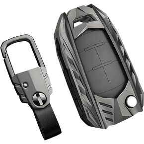 Zinc Alloy Key fob Cover, Keychain, Key Case Compatible for Bucik Enclave Lacrosse Verano Encore Regal Envision Cascada GL8