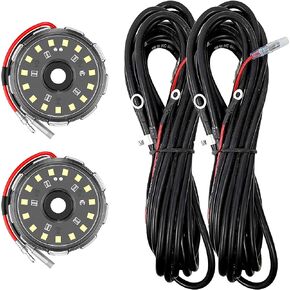KC HiLiTES 6335 Two-Light Add-On Cyclone V2 Kit - Clear - 5.0 Meters Long