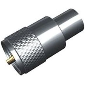 Pro Trucker Reducerless PL-259 Connector for CB Radio Coaxial Cable Includes UG-175 Reducer for RG58 Coax