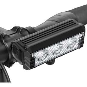 Bike Lights for Night Riding Rechargeable - Super Bright Bike Headlight, Bike Flashlight, IPX5 Waterproof Front Headlight for Mountain Bike Road Bike in Kuwait