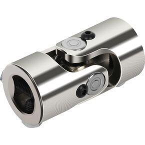 cciyu Chrome Steering joints 1" DD X 1" DD U-Joint Shaft