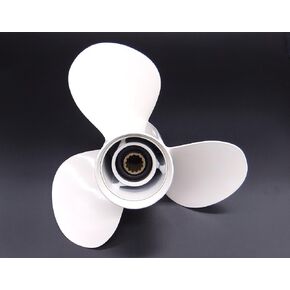 SouthMarine Aluminum Alloy Propeller 11 3/8x12 for Yamaha 25HP 30HP 40HP 45HP 50HP 55HP 60HP Outboard Motor 69W-45952-00 11.375x12