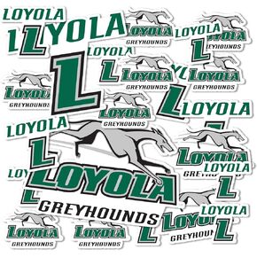 Desert Cactus Loyola Maryland University Sticker Greyhound Stickers Vinyl Decals Laptop Water Bottle Car Scrapbook T1 (Type 1-1)