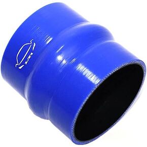 LTI Universal (83mm) 3.25" ID Straight Hump Coupler Silicone Hose 4-Ply Reinforced High Performance 102mm Length (3.25" BLUE) in Saudi Arabia