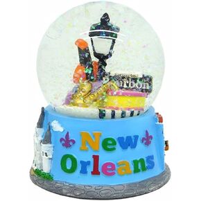 pcf تذكارية نيو أورليانز لويزيانا مارديس غرا سنو غلوب - 65 ملم in Kuwait