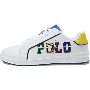 Polo Ralph Lauren Girl's Heritage Court III Graphic (Little Kid)