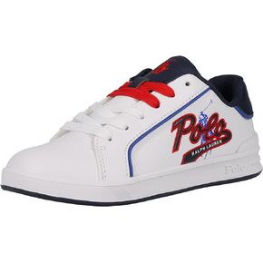 Polo Ralph Lauren Girl's Heritage Court III Graphic (Little Kid)