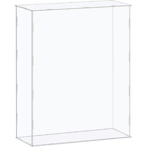 MECCANIXITY Acrylic Display Case Box Clear Dustproof Protection Showcase 8.3x6.3x14.1 Inch for Collectibles Display