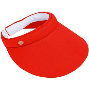 Women's Cotton Clip On Sun Visor Hat