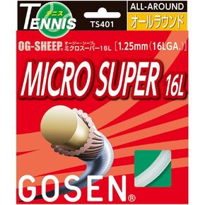 GOSEN OG-Sheep Micro Super, Natural 40' Super All-Round Performance, Synthetic Tennis String
