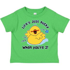 inktastic Life's Ducky 2nd Birthday Toddler T-Shirt