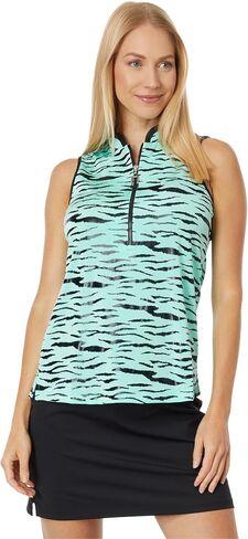 Jamie Sadock Le Tigre Print Sleeveless Top in Saudi Arabia